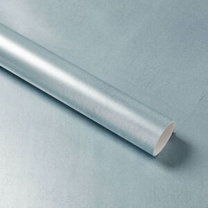 Threshold - Metallic Leaf Wallpaper - Threshold: Self-Adhesive Blue